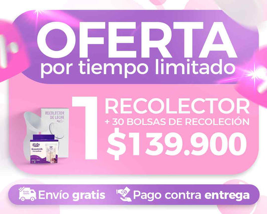 Exclusivo kit Recolector de Leche