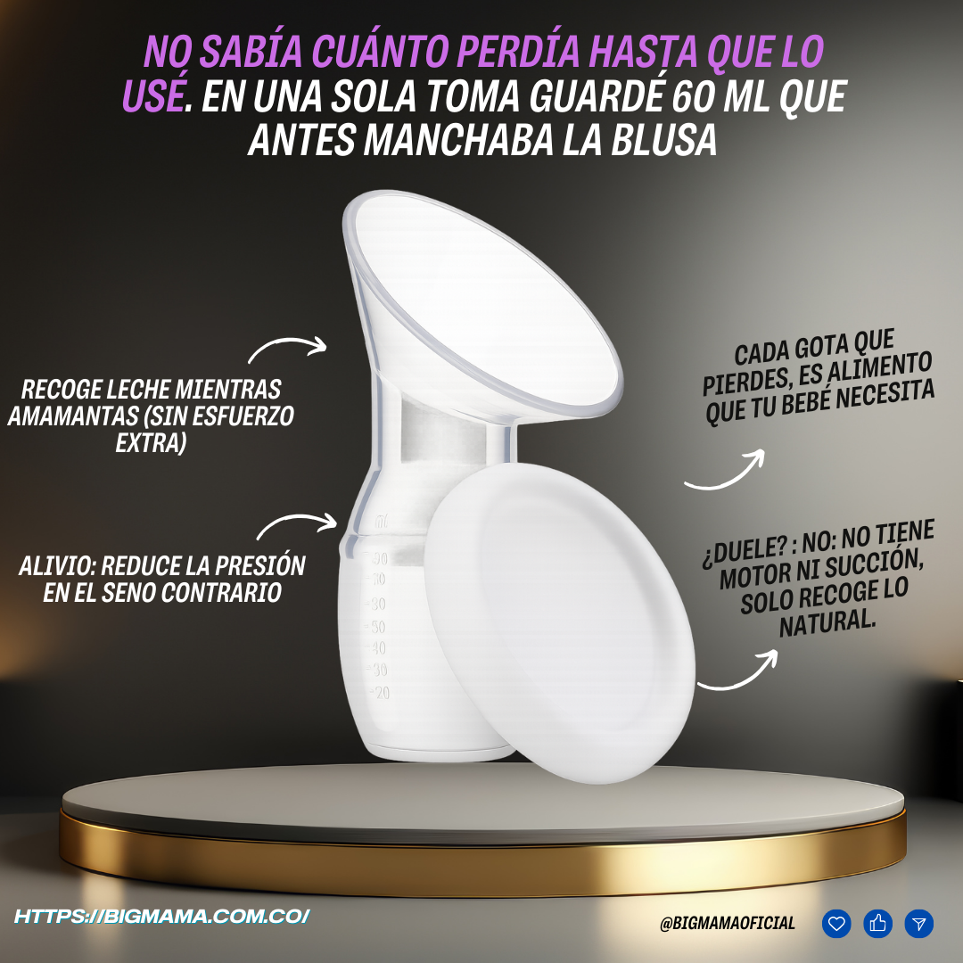 Recolector de leche materna
