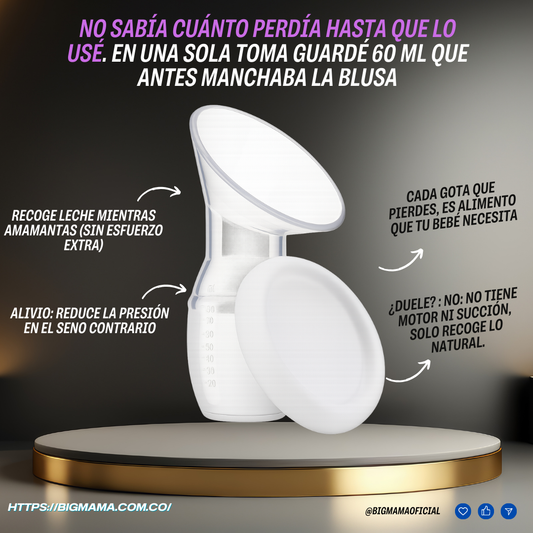 Recolector de leche materna